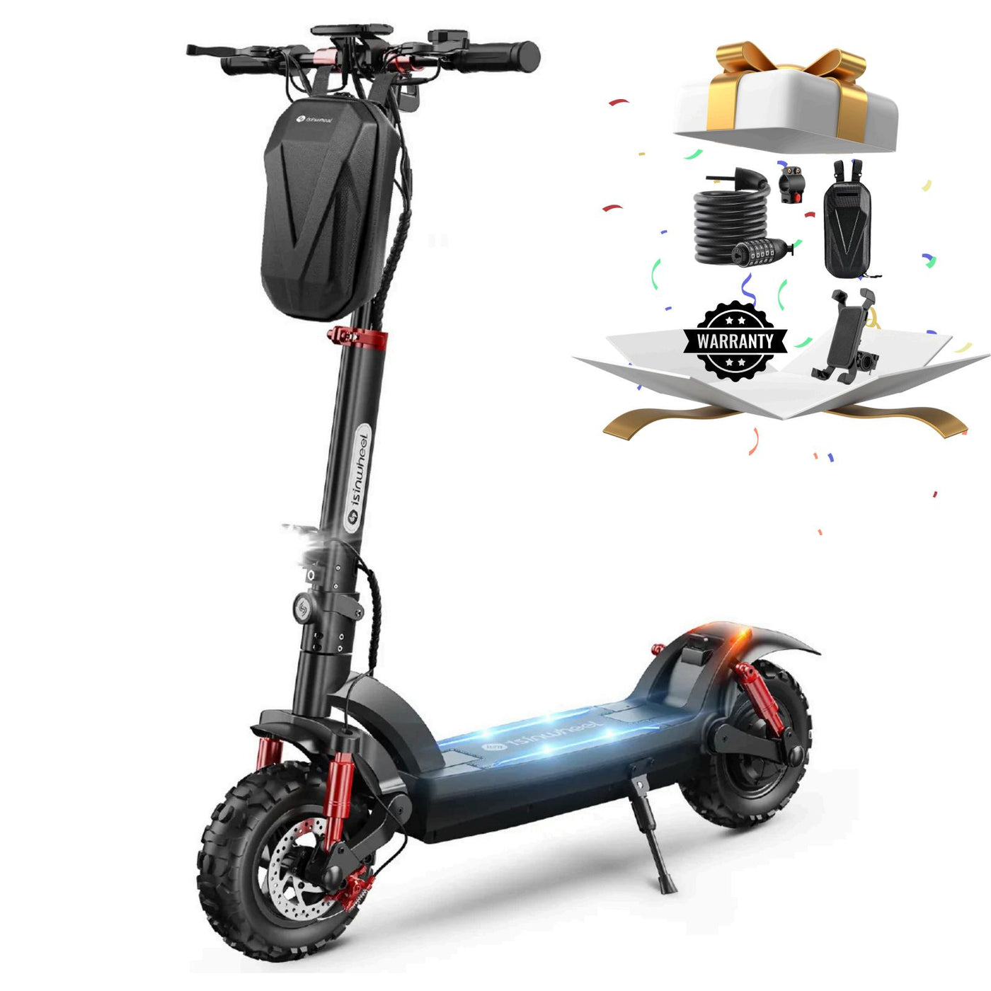 isinwheel GT2 Offroad Elektrische Scooter 1000W